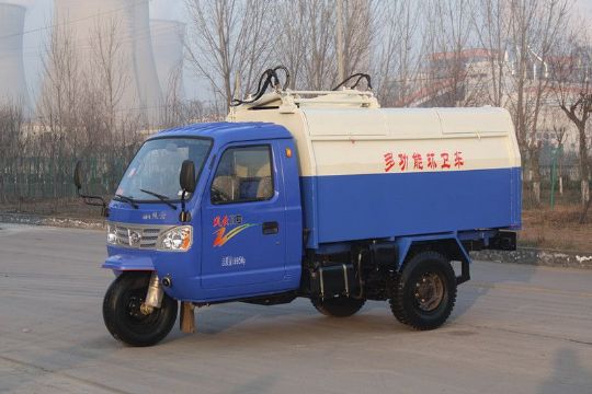 點擊查看詳細信息<br>標(biāo)題：全封閉機動三輪垃圾車 閱讀次數(shù)：3448