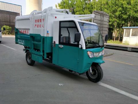 點擊查看詳細信息<br>標(biāo)題：掛桶式電動三輪垃圾車 閱讀次數(shù)：2174